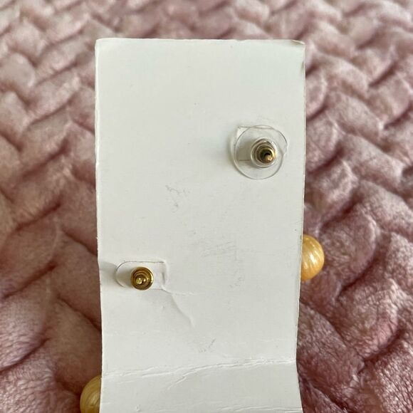 NWT Nordstrom Bansri Gold-Tone Earrings - Picture 4 of 6